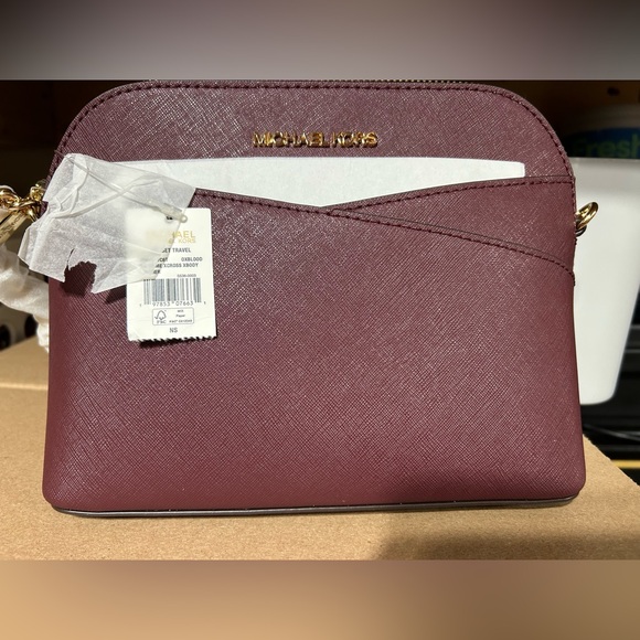Michael Kors Plum Cosmetic Bag - Picture 1 of 4